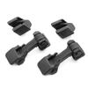 Pair Front Hood Latch Catch & Bracket for Jeep Wrangler TJ 97-06