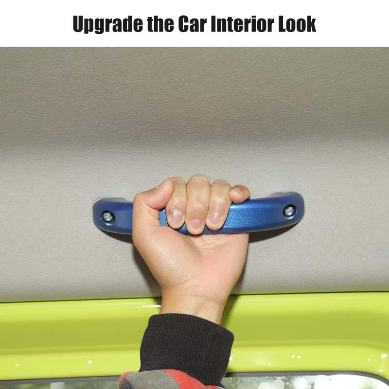 Car Aluminum Alloy Top Grab Bar Handle Holder Bracket Mounting Fit For Suzuki Jimny 2010 Up Interior Accessories