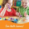 Learning Resources Fingertip Educational Divide and Count Mini Muffins Math Set LER5556, Authentic, 12.70 X 11.50 X 10.20 Inches