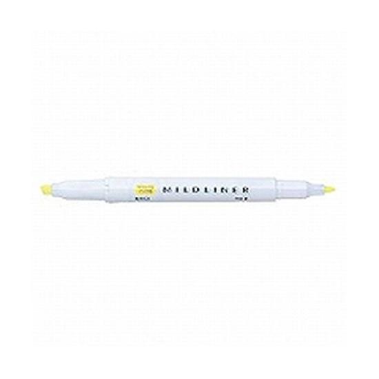 Zebra Mildliner Fluorescent Highlighter Pen Set - 5 Pieces Yellow