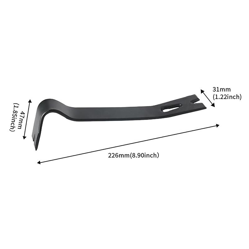 Hand Crowbar Tool Multi-functional Staple Remover Nail Puller Pry Bar For Trimming Work Window Decoration