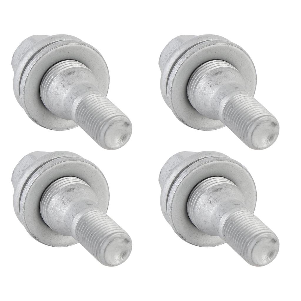 4 Pcs Wheel Bolt Nut Metal 540567 Long Durability Car Wheel Bolts Replacement for 206 207 208 308