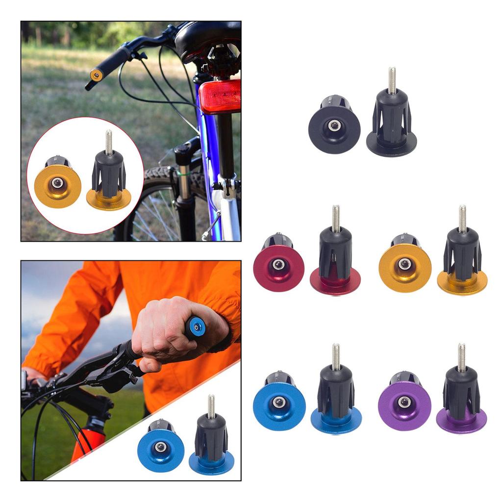 Bicycle Handlebar End Plugs Kit for Comfort
