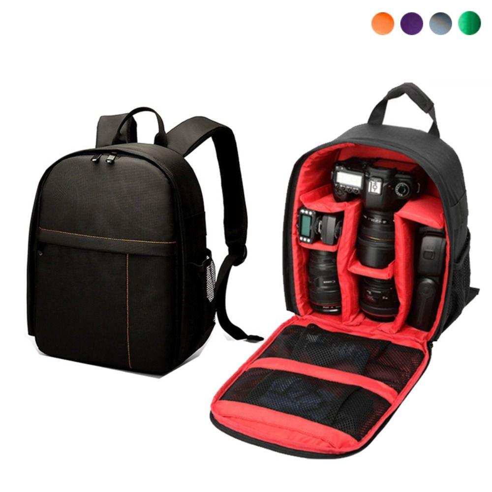 Oxford Fabric Camera Backpack Shockproof Photo Bag Case for for DSLR Sony for Nikon Outdoor