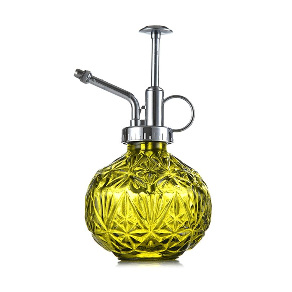 Embossed Glass Plant Sprinkler Kettle Candy Colored Watering Pot Watering Spray Bottle  Garden Tool