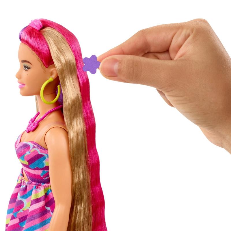 BARBIE Lalka Totally Hair KWIATY z długimi włosami MATTEL
