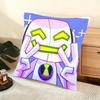 Cartoon BBen  Cushion Cover Soft Short Plush Pillow Cover Smooth Cozy Texture Aesthetic Cushion Case Home Decor