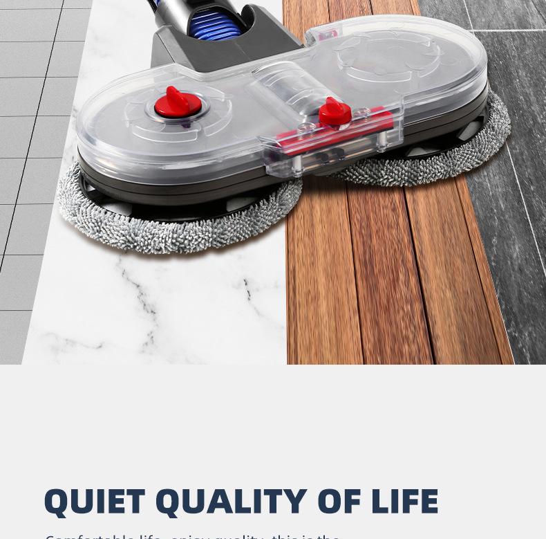 Kompatybilny zestaw akcesoriów do odkurzacza Dyson: V7/V8/V10/V15 Szczotka, Mop, Zbiornik na wodę