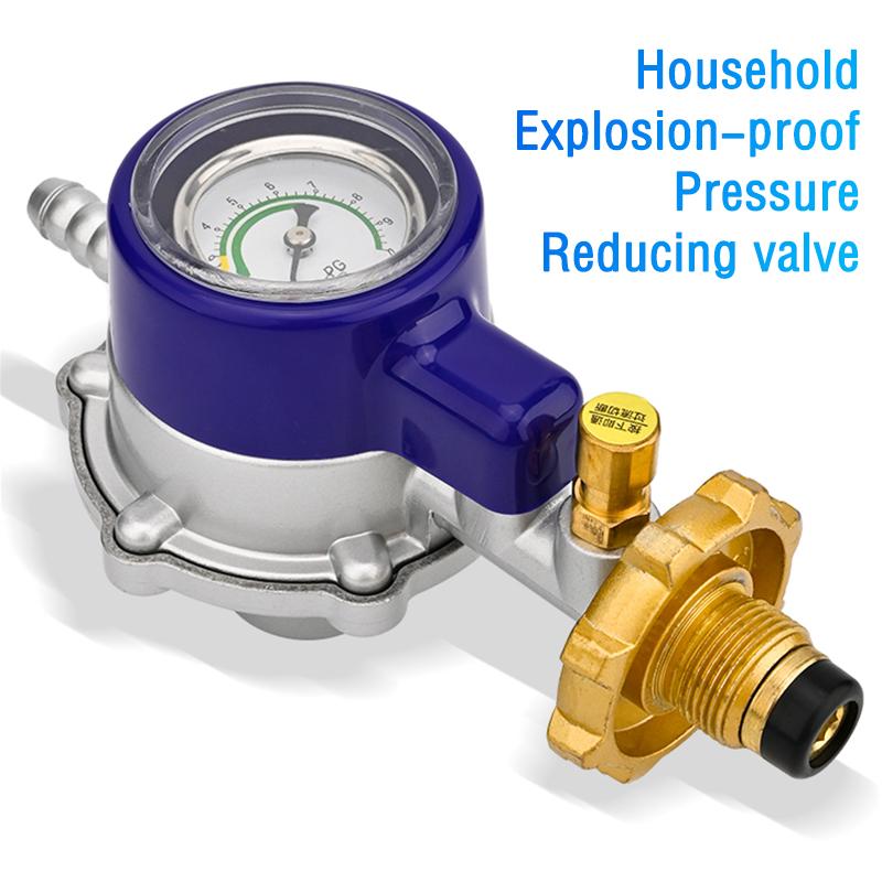 Home Use Tanks Pressure Regulator With Gauge Safe Explosions Proof Valves Low Pressure Valves For Cooking