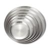 Korean Style Melamine Round Serving Plates Set