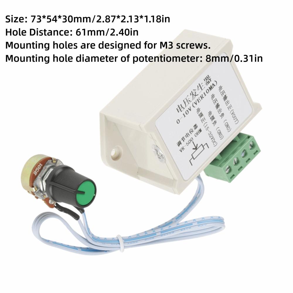 0-10V DC DC Generator Module Adjustable Voltage Analog Signal 0-10V Generator 10mA Output Analog Signal Generator MCU Interface