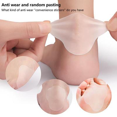 1Pair/Board Invisible Transparent Anti-Friction Heel Sticker Anti-Wear Heel Toe Protector Pads Blister Prevention Foot Care