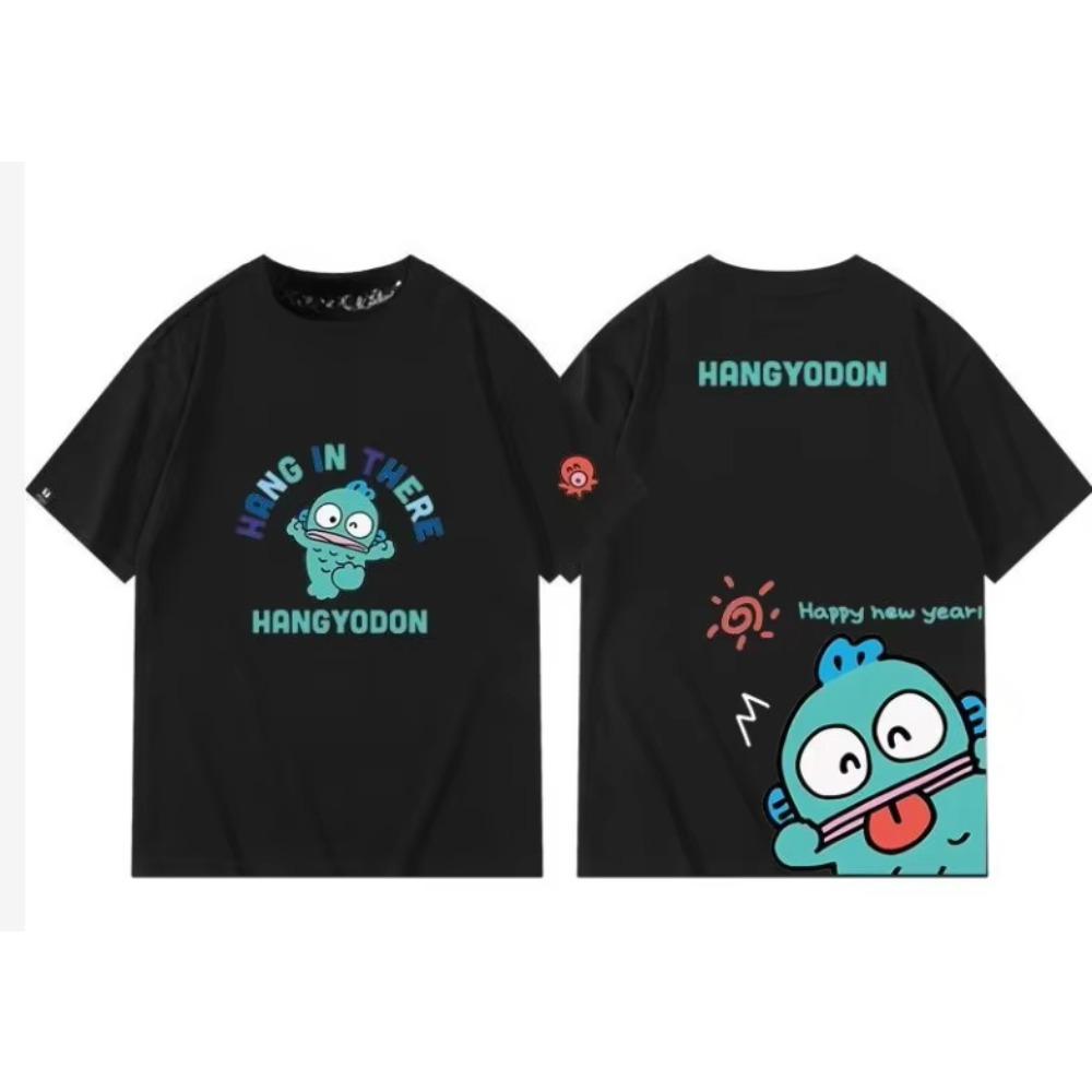 Hangyodon Print Unisex Womens Clothing New ShortSleeve TShirt Unisex Women Unisex Cotton LooseFit Clothing Comfortable M