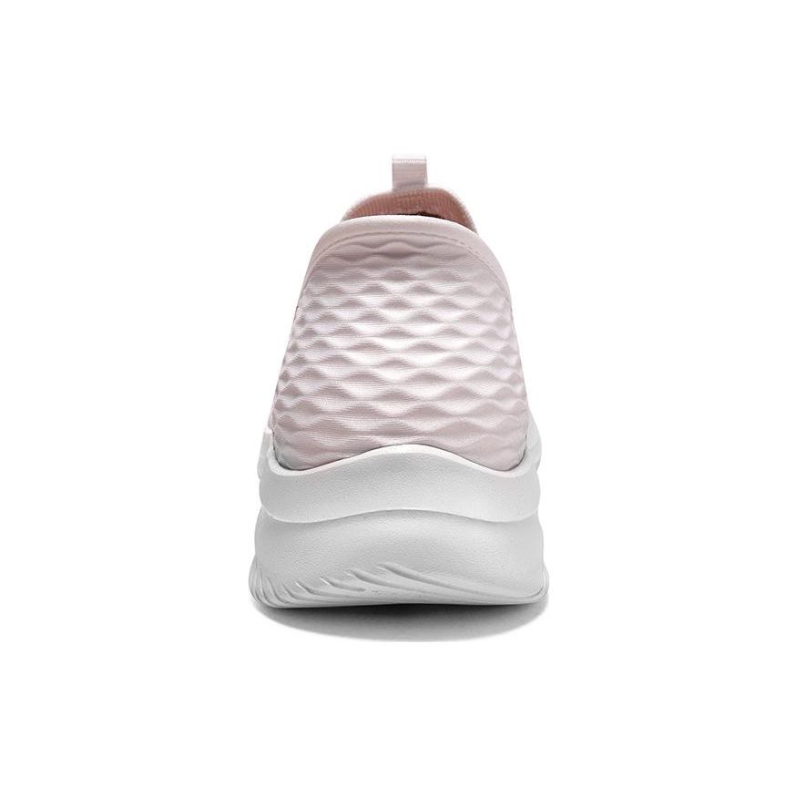 Skechers Ultra Flex 3.0 Slip-Ins Confortáveis Versáteis Cano Baixo Estilo de Vida Casual Calçados Tênis Feminino Branco 896243-WPK