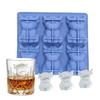 Mini Molde para Cubitos de Hielo de Vaca de las Tierras Altas de Silicona Flexible de Grado Alimenticio Bandeja de Hielo Fácil Desmoldeo Reutilizable Fabricante de Cubitos de Hielo con Forma de Vaca 3D para Whisky Cócteles