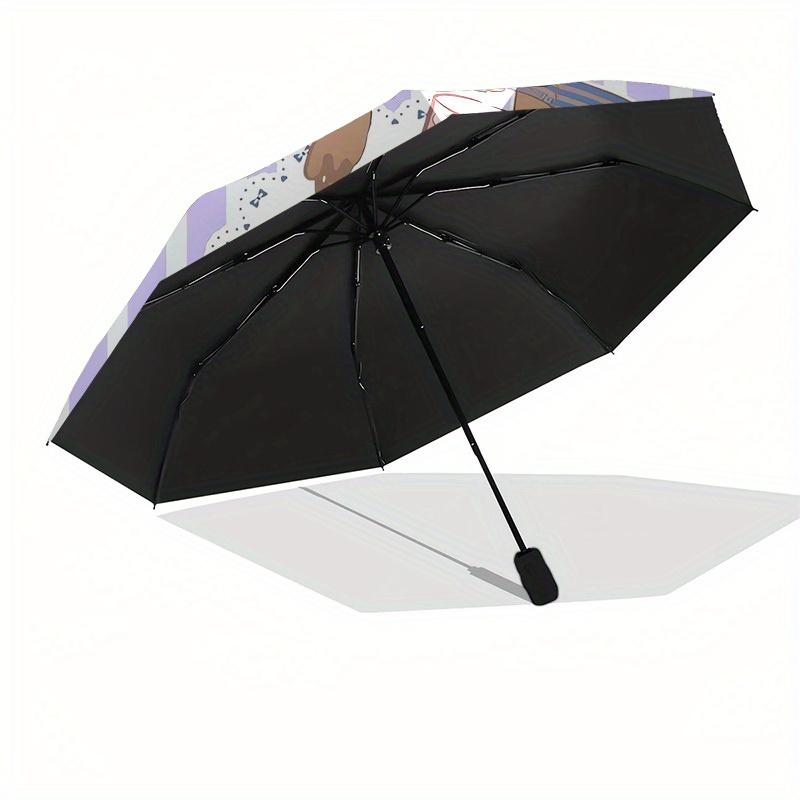 1pc Pochacco Cute Illustration Umbrella with Plastic Handle,Suitable for All Seasons Home Travel Outdoor UmbrellaSanlio336
