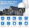 5x 4K Smart Wifi PTZ Camera Digital Zoom AI Human Detection Wireless CCTV IP Camera Security Protection