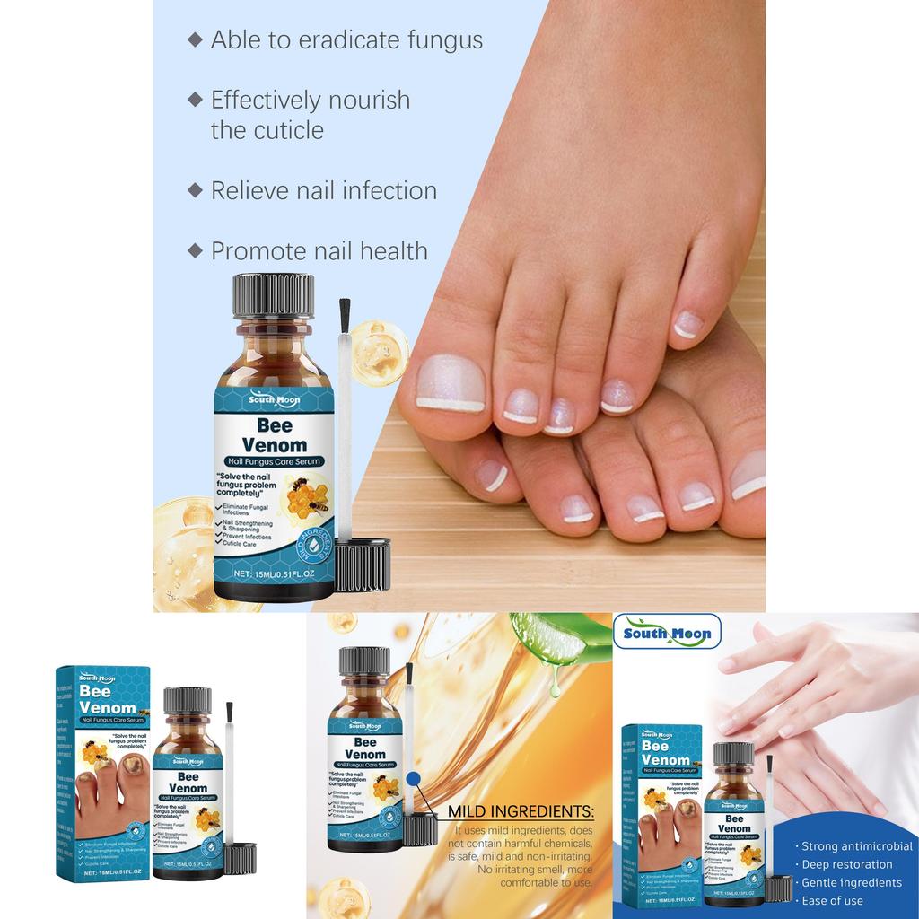 Premium South Moon Nail Care Essence Liquid For Fresh Clean Nails And Hydrated Cuticles