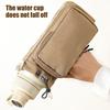 Commuter Bottle Carrying Case Crossbody Water Cup Carrier, Wear-resistant Protective Sleeve with Phone Pocket, Drawstring Anti Fall Protection Closure