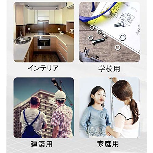 Measuring Tape Convex Measuring Tape 3m Scale Work Tool Nylon Coating Distance Measuring Instrument Scale Easy to Read DIY Carpenter Tools (Width 16mm