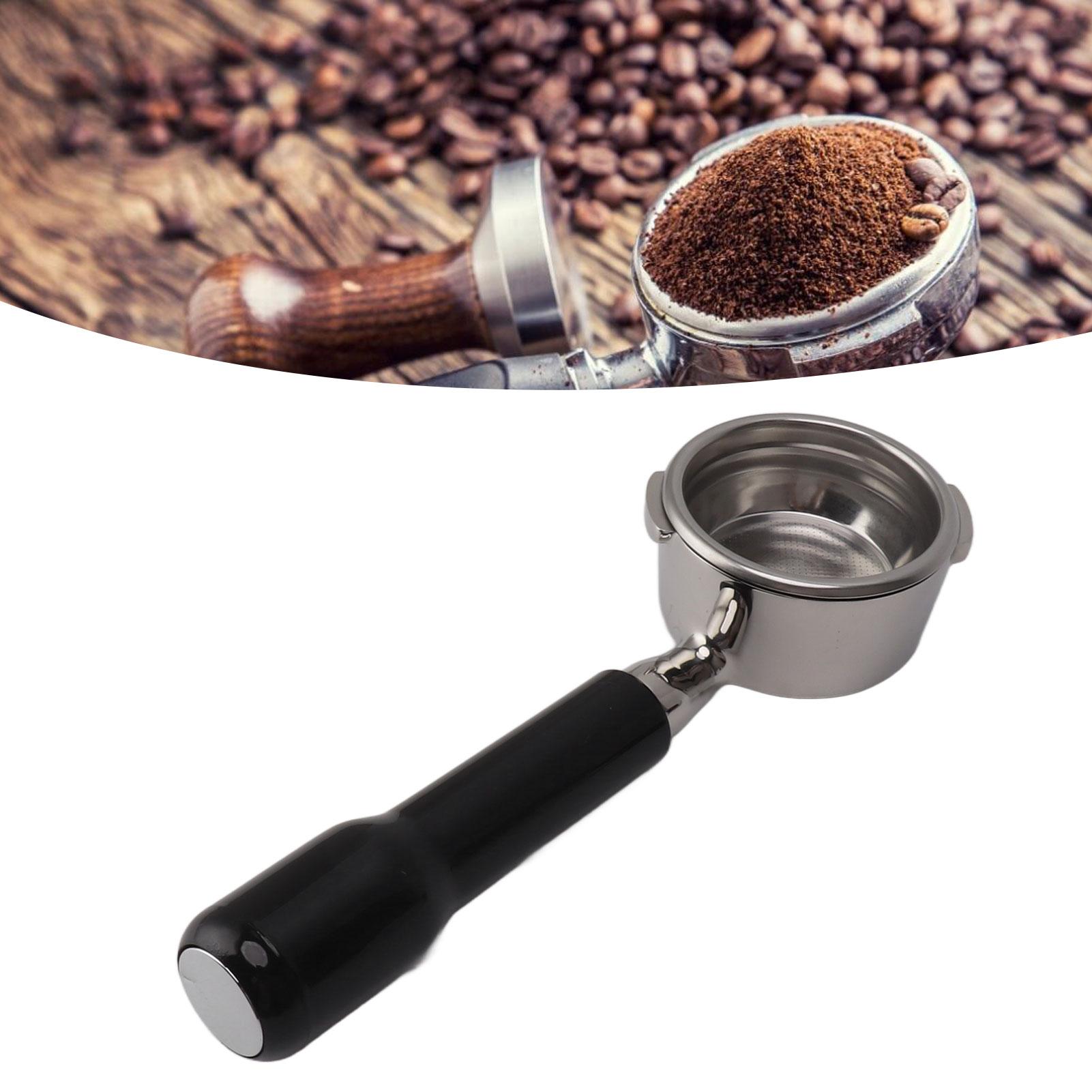 58mm Portafilter Bottomless Stainless Steel 2 Ear Comfortable Grip Coffee Machine Accessory for   BABY EVOL UTION