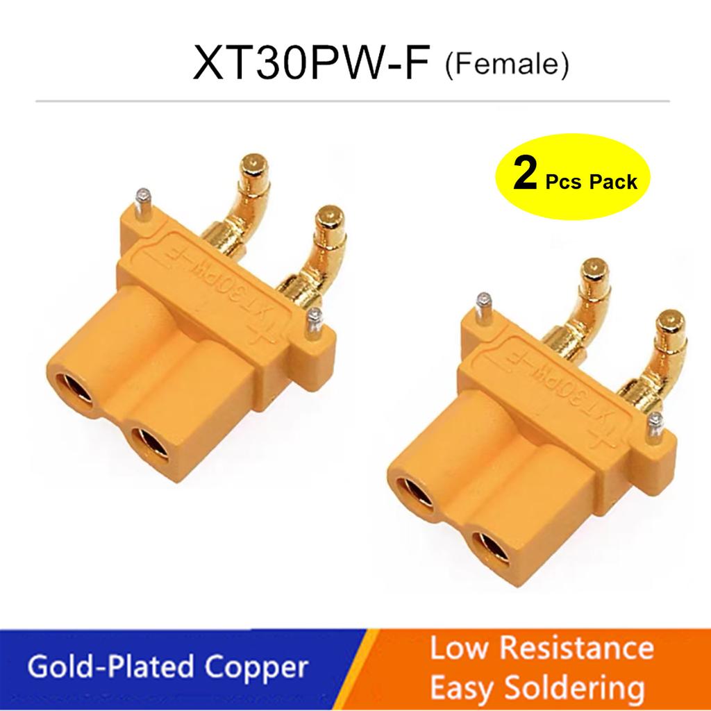 XT60 PW XT60PW XT30PW XT30 XT60E-M/F Connector Plug Socket Female Male for Drone RC Helicopter Li Lithium Ion Battery Amass CE