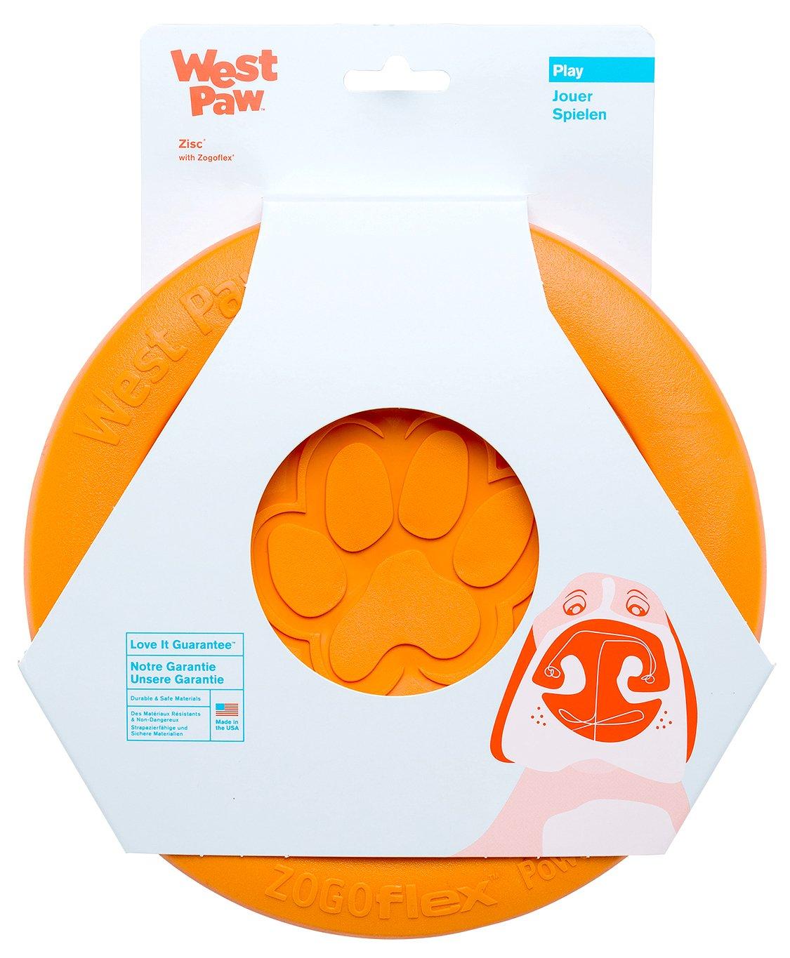 

Игрушка для собак West Paw Zogoflex Jisk Tangerine L Size (оранжевый) оранжевый