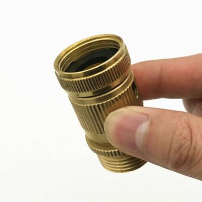 Acessórios de conector de mangueira de torneira Substituição de jardim 3/4 polegadas Encaixe de latão
