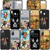 Phone Case for Samsung Galaxy S25 S23 S24 Ultra FE Plus S9 A05 A06 A15 A16 A36 A37 A35 A54 A55 A56 A57 A25 A26 A53 Luffy One Pieces Sanji Roronoa Zoro