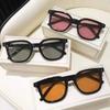 Trendy Square Sunglasses Unisex UV400 Protection Fashionable Shades for Outdoor Driving Travel