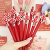 10Pcs Cute Pattern Neutral Pen, Suitable for Party Gifts Classroom Rewards Creative Holiday Gift Pen Ballpoint Pen, Random Style
