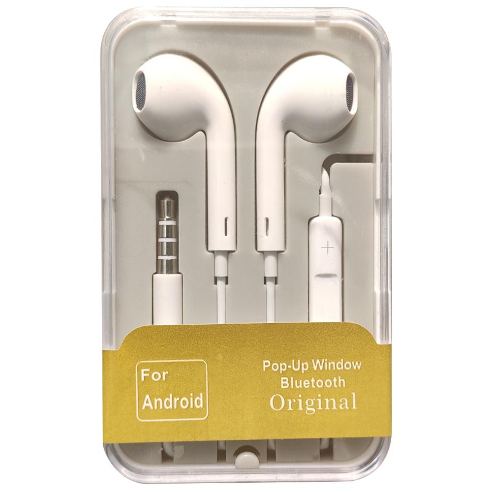 

Volume Control Music Headset Tangle Free In-Ear Wired Earphone Surround Sound Headphone For Android