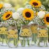 2026 Graduation Decorations Graduation Party Table Centerpiece with Hanging Cards & Decorative Toppers Ceremony Theme Decor Set for Dining Table
