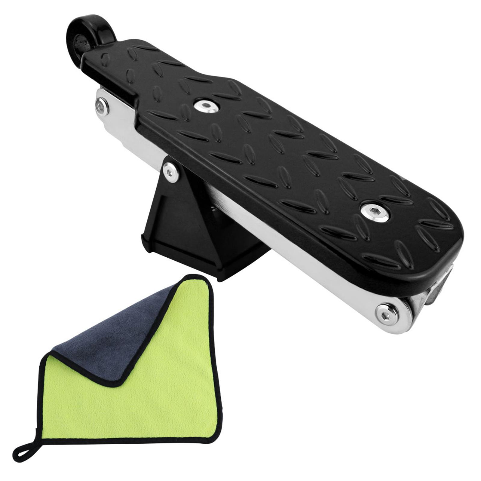 

Versatile Car Door Stand Pedal Convenient Car Door Pedal Step Heavy Duty Metal Door Step for Easy Roof Rack Reach
