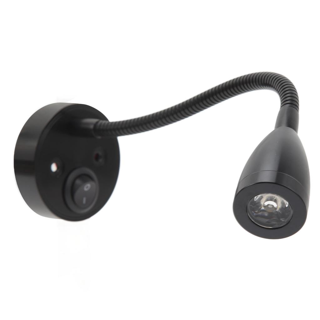 RV LED Bedside Light 360 Degree Flexible Goosneck Light for 12V to 24V Boat Truck Cars