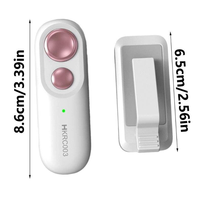 User Friendly Efficient Wireless Page Turner Remote Suitable for Tablets Reading Photography Seamless Reading Experience