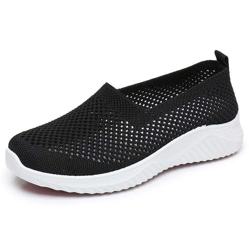2025 Nuevos zapatos de estilo casual para hombre, zapatos de suela suave, transpirables, de moda, ligeros, zapatos de mujer, zapatos de una sola capa