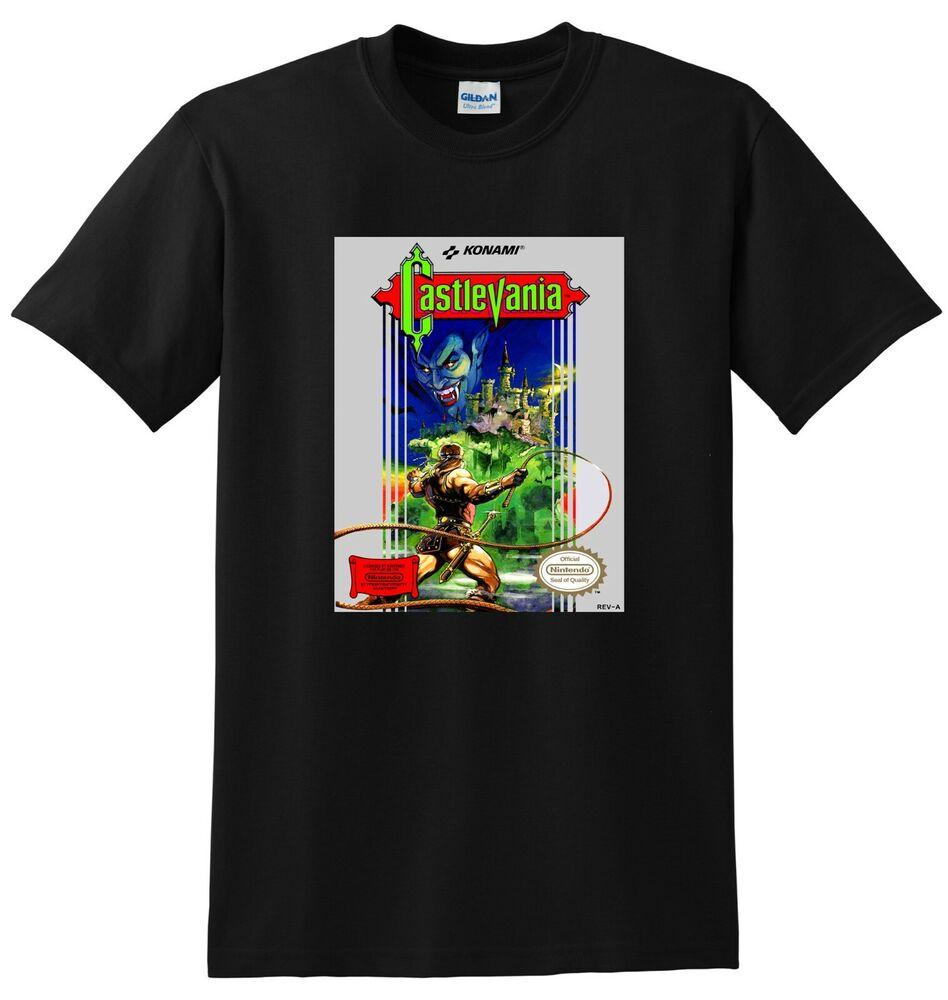 

CASTLEVANIA nes nintendo video game cover Unisex T-shirt