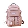Large Capacity Laptop Rucksack Multi-pocket Travel Schoolbag Cute School Backpack  Women