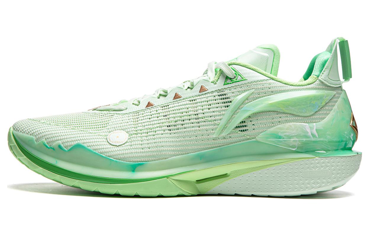 Li Ning JB2 Basketball Shoes Men s Low Top Mystic Fruit Green ABAT081-38 47.5
