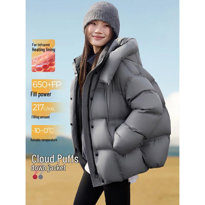 

Mohanyimei Пуховик с капюшоном Облачко M