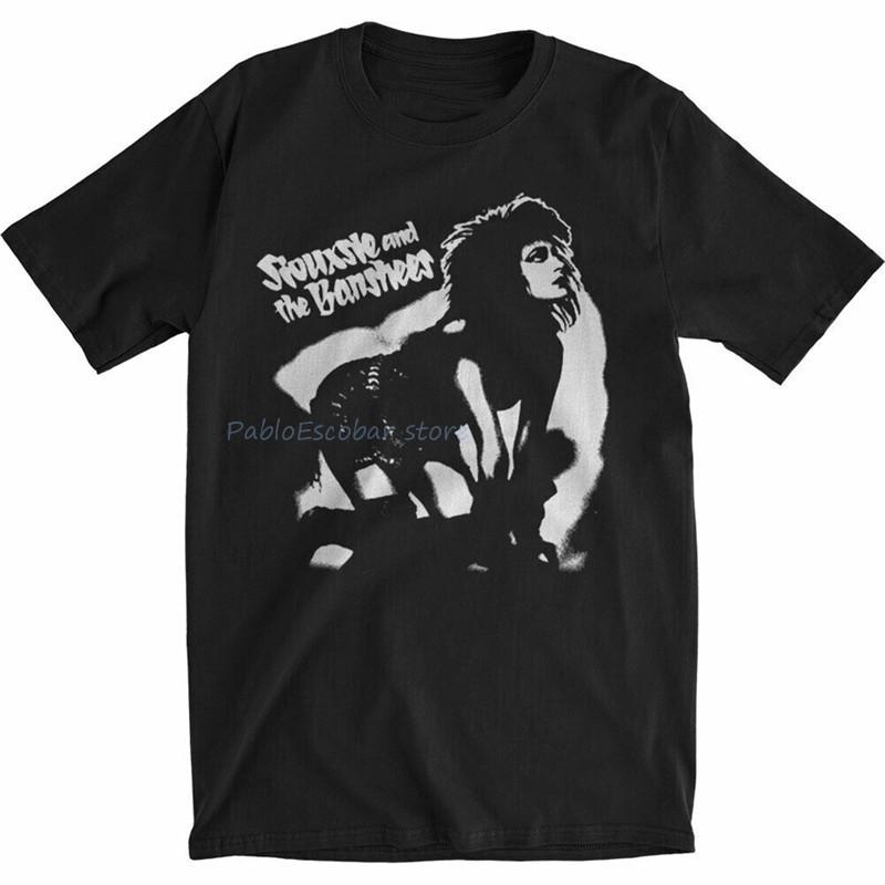 Siouxsie And The Banshees UnisexS Hands  Knees Slim Fit TShirt Black Outdoor Wear Tee Shirt S