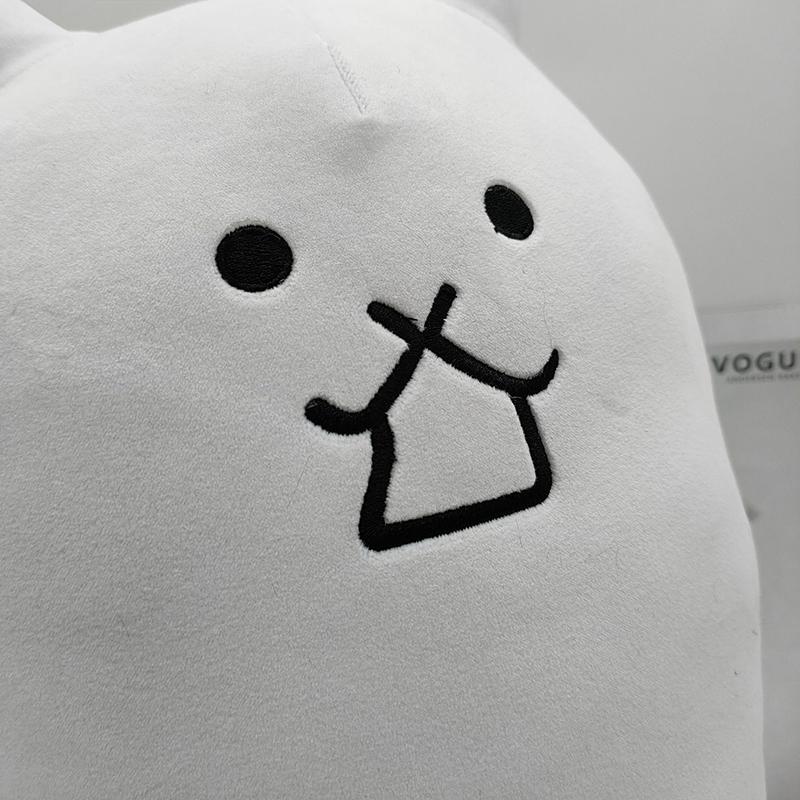 Cartoon Nyanko Great War Plush Doll Anime Animal Battle Cats Stuffed Plushie Toys for Kids Christmas Birthday Gifts