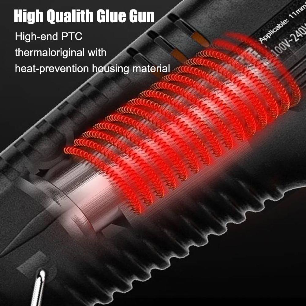 Quick Paintless Repairing Universal 12V 40W 5PCS 11mm Glue Sticks Car Dent Repair Tools Cigarette Light Plug Glue Gun