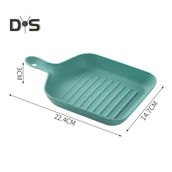 Potravinářský podnos na ovoce Odolný plast proti opotřebení Ovocný dezert bez BPA Talíř na svačinu Servírovací podnos Kuchyňské potřeby