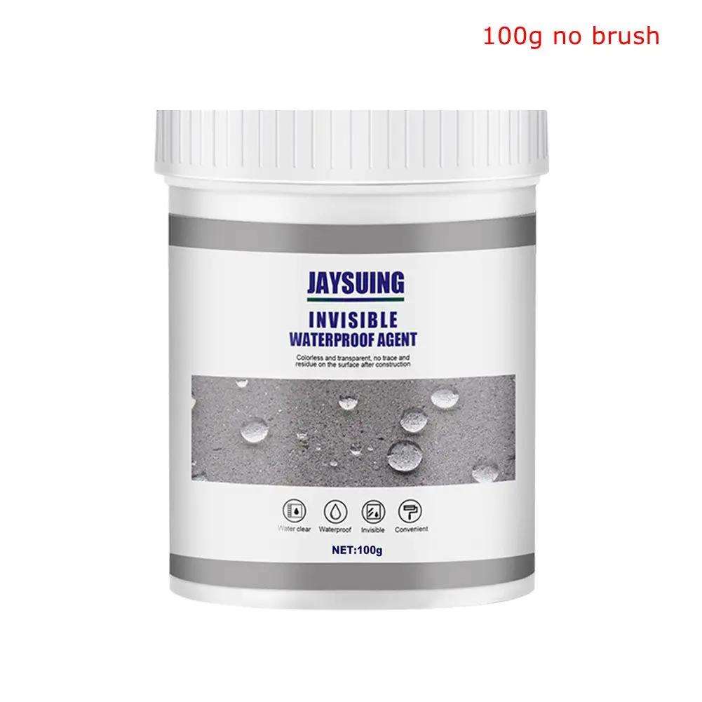 100/200/600g Waterproof Agent Toilet Anti-leak Spray Sealing Glue with Brush Repair Broken Powerful Invisible Paste Sealant Glue