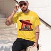 Led Zeppelin 2026 New Fashion Heavyweight Hot Selling Retro Printed Pattern Fun Round Neck Tshirt For Daily Comfort