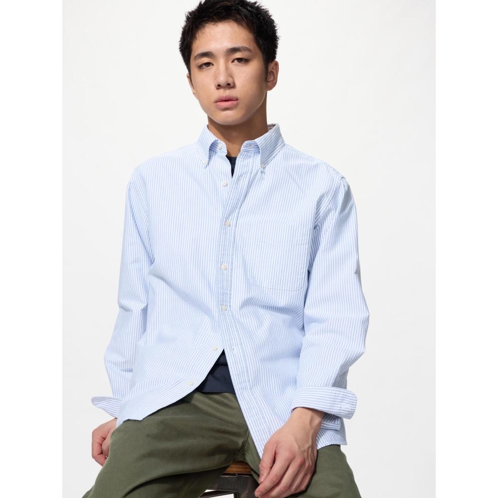 Uniqlo Japan Oxford Shirt Stripe