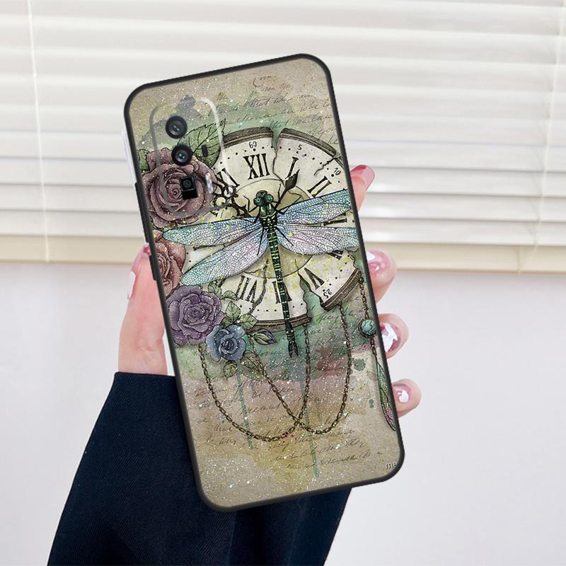 Dragonfly Cover For Xiaomi 15 14 13 Ultra 11T 12T 13T 14T Pro POCO X7 Pro X3 X5 X6 M6 F5 F6 Pro Case Xiaomi 15 Pro