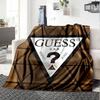 Exquisite G-GUESS thematisierte Decke, Warme Gemütlichkeit Sofa Couch Bett Decke Heimdekoration